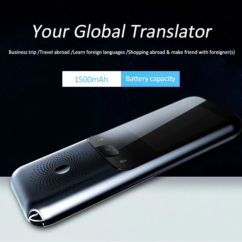 2025 New T11 Audio Translator Portable 138 Language Smart Translator Offline in Real Time Smart Voice AI Voice Photo Translator