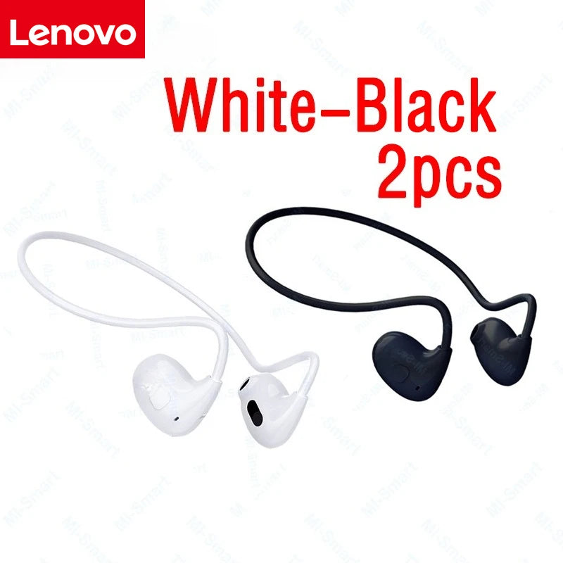 Lenovo Wireless Earbuds Bluetooth 5.3 Touch Controls Business Headphones Outdoor Sports Earbuds Compatible with all smartphones