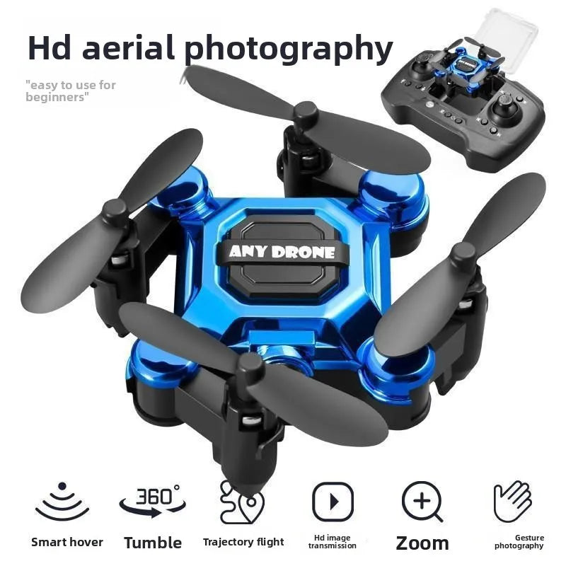 2026 New CEYYOR Mini Foldable Drone - RC Quadcopter with Camera for Kids, Portable Pocket Drone Toy