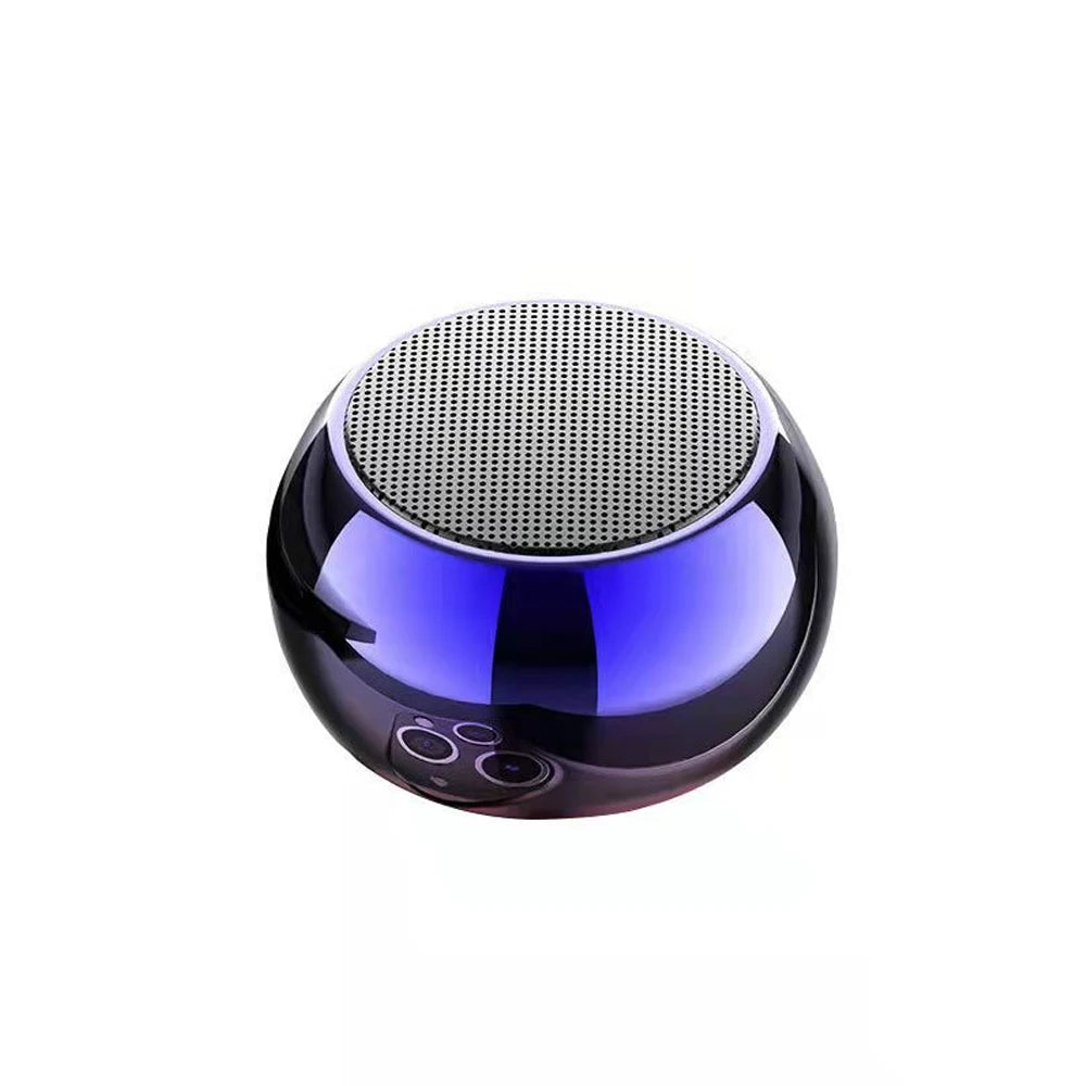 M3 Flash Wireless Bluetooth Speaker Portable Small Steel Gun Metal Heavy Subwoofer Outdoor Mini Bluetooth Small Speaker