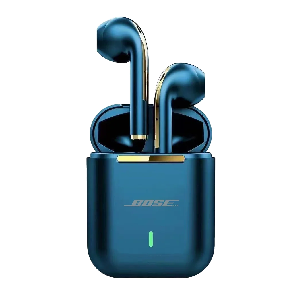 Bosebye J18 Wireless Earphone Bluetooth Headset 9D Noise Reduction Gaming Headset With Microphone TWS EarBuds Hands-free Earbuds