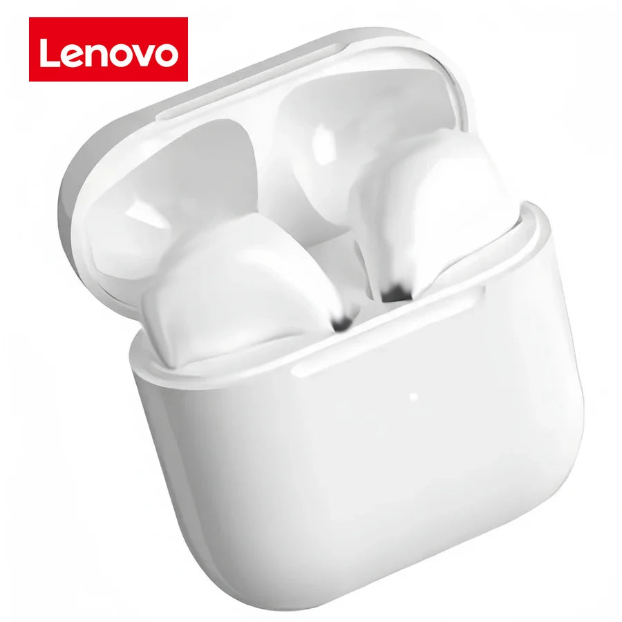 Lenovo Original HiFi Stereo Wireless Earbuds, Stylish Design, TWS Bluetooth Earbuds, Touch Control Sports Earbuds
