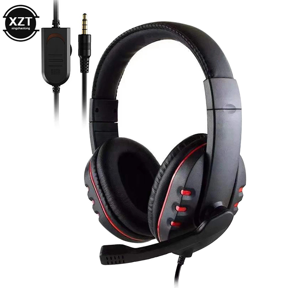 Wired Gaming Headphones Gamer Headset with Microphone For PC Computer Laptop PS4 PS5 Play Station 4 5 Nintendo Switch Tablet