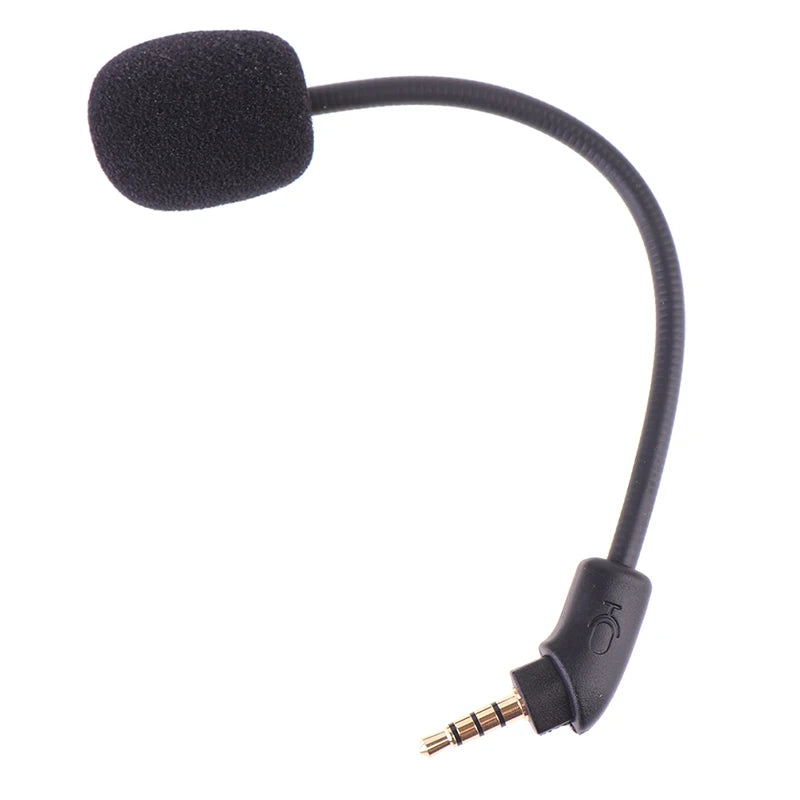 1PC New Mini Microphone For HyperX Cloud RevolverS Gaming Headset Replacement Auxiliary Gaming Microphone Game Accessories