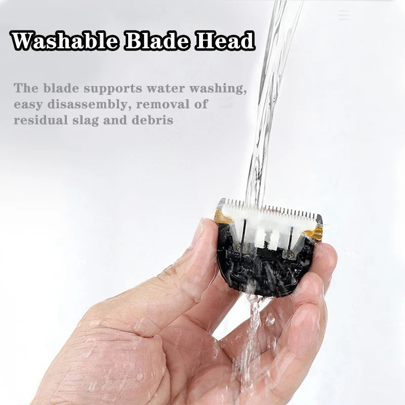 Electric Pet Clipper Rechargeable Grooming Trimmer with 4 Guide Combs Safe for Dogs Cats Rabbits Quiet Efficient Haircut Shaver