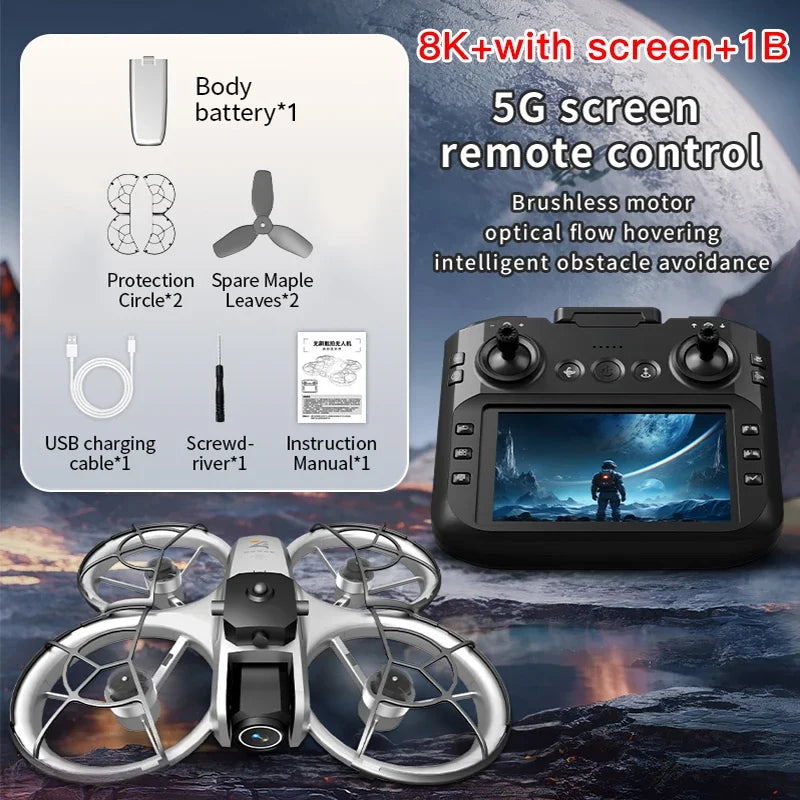 Original Z4 Drone 8K HD Camera 5G WiFi FPV Drone With Headless Mode Brushless Motor Long Battery Life For Aerial Photography
