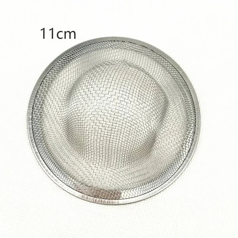 5/7/9/11cm Sink Mesh Strainer Kitchen Water Sink Filter Stainless Steel Bathroom Floor Drain Cover Shower Hair Catcher Stopper