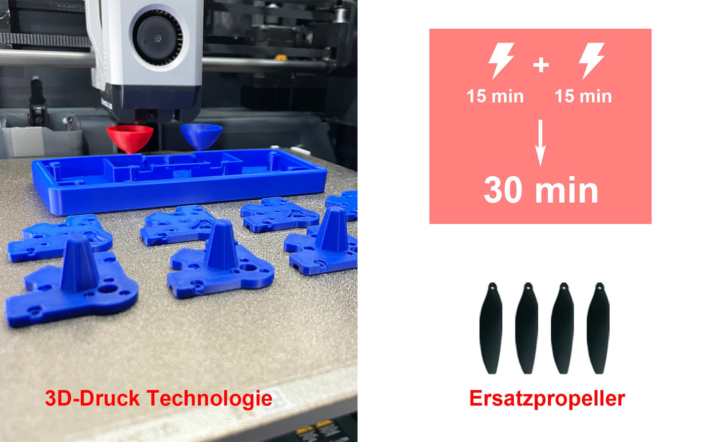 Quadrotor drone DIY kit: A unique STEM project with brushless motor, optical flow floating, one-click Start and