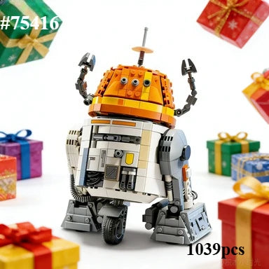 2025 New Intelligent 75416 Robot Model Building Block Set Creative Assembly Toy Christmas Birthday Gift For Boys Teens or Adults