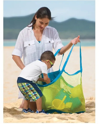 Outdoor Children's Beach Toys Quick Storage Bag Digging Sand Tool Clutter Storage Bag Foldable Portable Beach Bag Swimming Bag