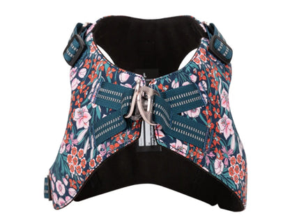 Truelove Pet Harness Floral Floral Doggy Harness Dog Vest Type Dog Walking Chain Small Medium Puppy Cat Printed Cotton TLH1912