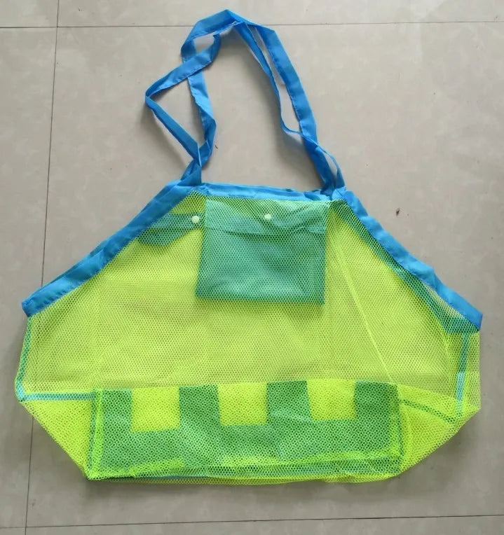 Outdoor Children's Beach Toys Quick Storage Bag Digging Sand Tool Clutter Storage Bag Foldable Portable Beach Bag Swimming Bag