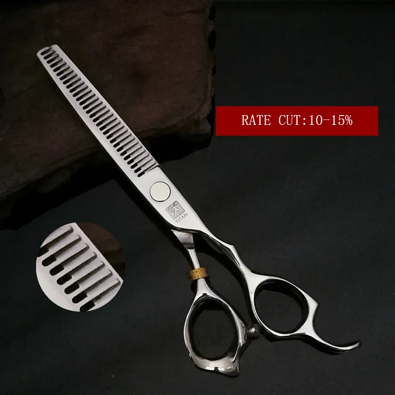 Titan 3D  Scissors Professional barber Hairdressing Shears Hair Cutting Machine Barber Shop Hair Scissors