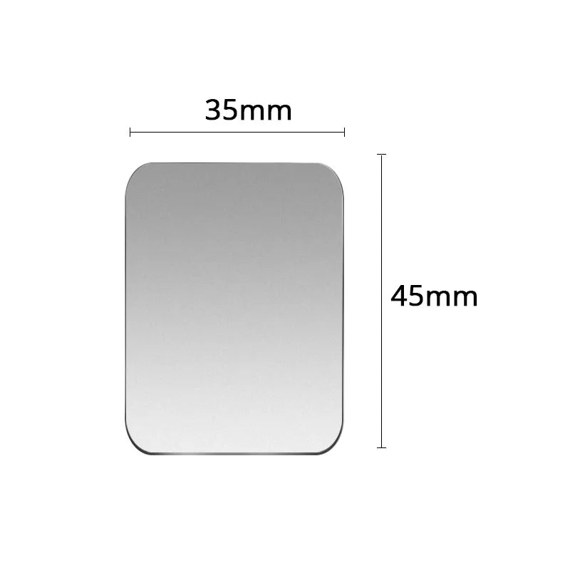 Metal Plate Sticker for Magnetic Car Phone Holder Stand Metal Plate Disk Iron Sheet For iPhone Mobile Cell Phone