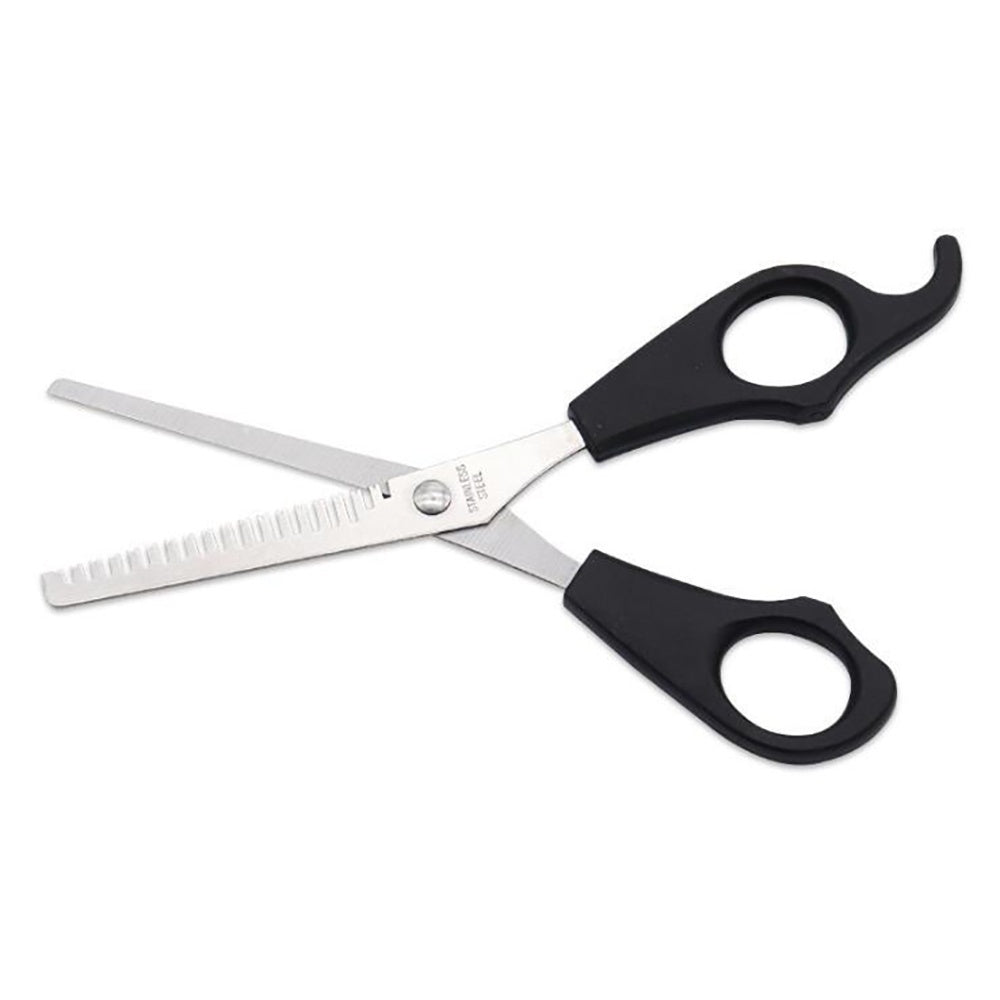 1 Pcs or 2pcs/set Salon Stainless Steel Teeth Shears Beauty Thinning Trim Bangs Hair Scissors Cutting Styling Tool Set