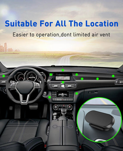Magnetic Car Phone Holder Dashboard Magnet Phone Stand For iPhone Max Xiaomi Zinc Alloy Magnet GPS Car Mobile phone Mount
