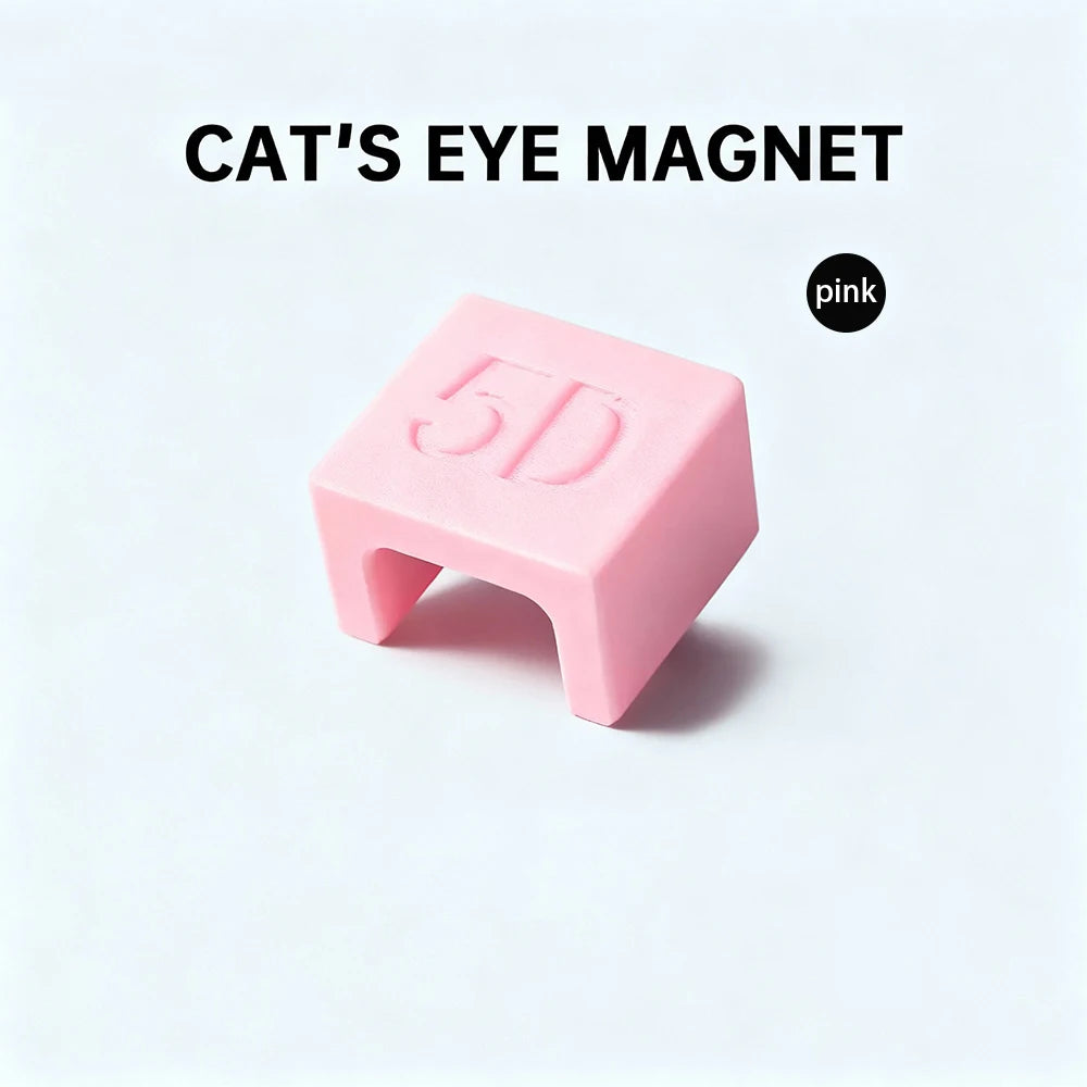 1/2pcs 5D U-shaped Cat Eye Magnet Cat Eye Magnetic Gel Nail Polish French Wide Light Effect Special Velvet 5D Nail Magnetic Tool