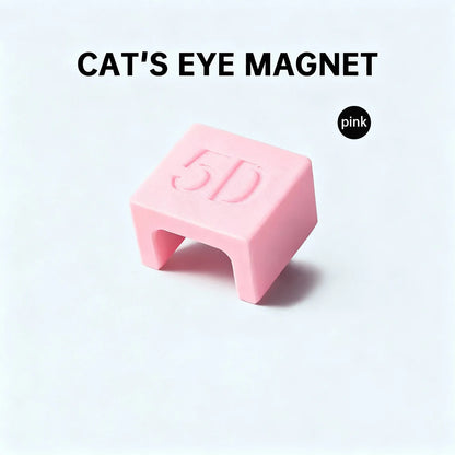 1/2pcs 5D U-shaped Cat Eye Magnet Cat Eye Magnetic Gel Nail Polish French Wide Light Effect Special Velvet 5D Nail Magnetic Tool