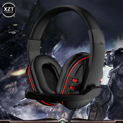 Wired Gaming Headphones Gamer Headset with Microphone For PC Computer Laptop PS4 PS5 Play Station 4 5 Nintendo Switch Tablet
