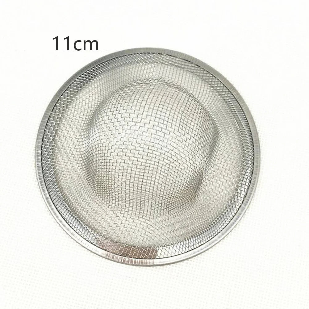 5/7/9/11cm Sink Mesh Strainer Kitchen Water Sink Filter Stainless Steel Bathroom Floor Drain Cover Shower Hair Catcher Stopper