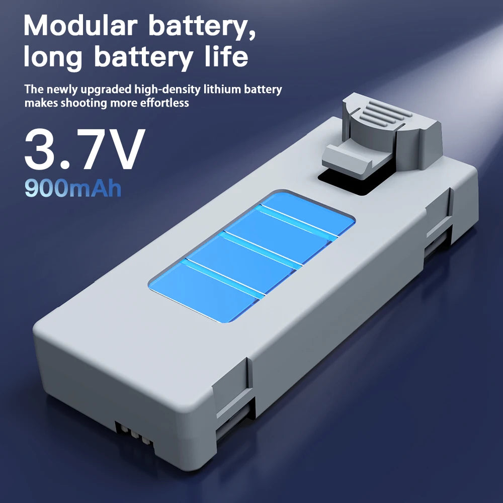 AE5Pro Aerial Drone Foldable Design Infrared Five-sided Obstacle Avoidance 4.3-inch Screen Control Optical Flow Positioning