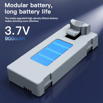 AE5Pro Aerial Drone Foldable Design Infrared Five-sided Obstacle Avoidance 4.3-inch Screen Control Optical Flow Positioning