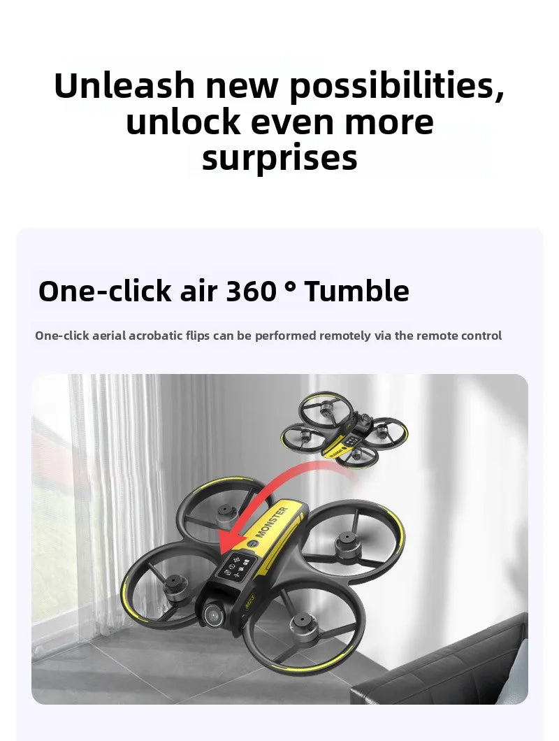 M23 Brushless FPV Drone with Screen, HD Aerial Photography, Mini Quadcopter Remote Control Aircraft