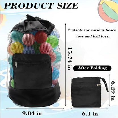 New Outdoor Beach Bag Beach Toy Storage Bag Swimming Clothing and Miscellaneous Storage Bag Shoulder Handheld Storage Bag Touris