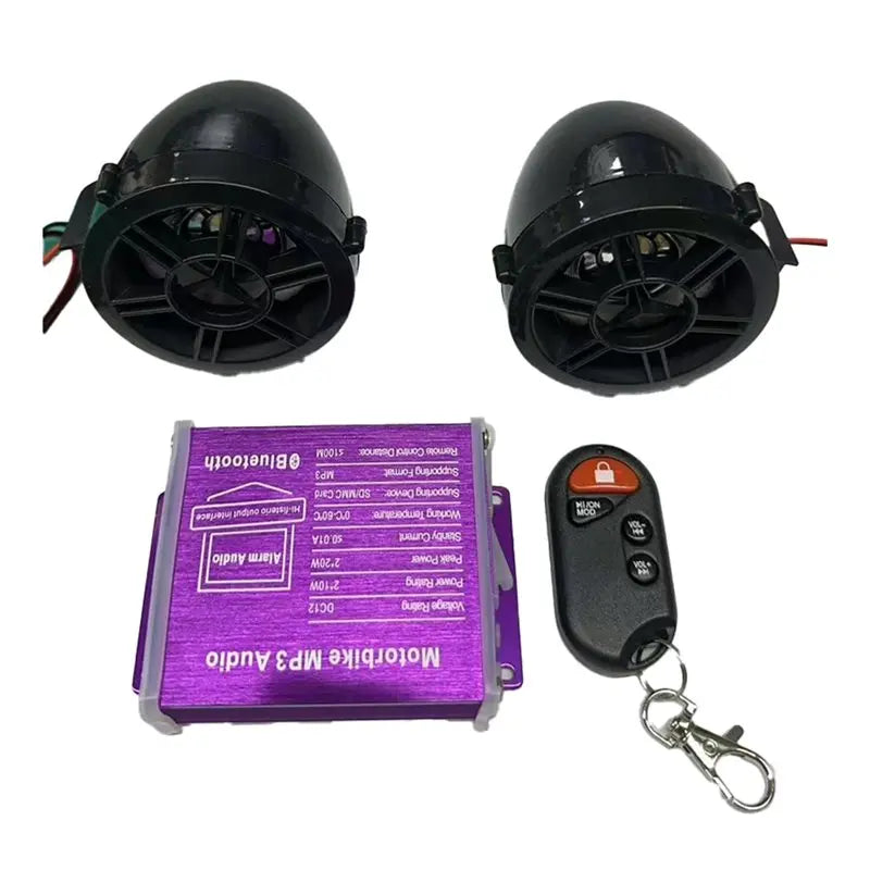 Motorcycle Audio Speaker Motocycle Blutooth Speaker Bike Portable Radios Stereo Wireless Speaker