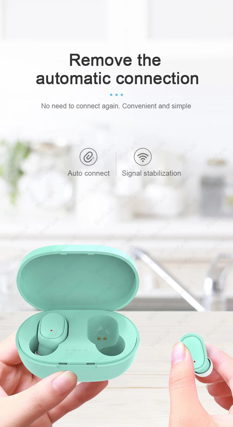 For Xiaomi Original TWS A6S Pro Wireless Bluetooth Earphones Sports Earbuds Gaming Headsets For Redmi Airdots iPhone Headphones