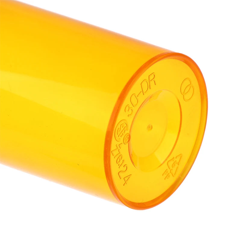 5Pcs Plastic Medicine Pill Bottles With Child Resistant Caps Medicine Containers Travel Pill Vials - 6/8/13/16/20/30/40/60 Dram