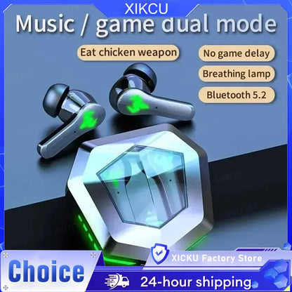 XIKCUC N35 Digital display Tws Audifonos Auriculares Bluetooth Wireless Headphones Earbuds Gaming In-Ear Earphones