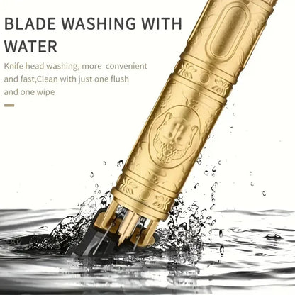 Vintage T9 Hair Cutting Machine USB Fast Charging Hair Trimmer Electric Professional male Hair Clipper Portable Beard Shaver