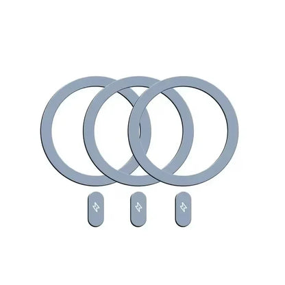 Universal Metal Rings Sticker for Magsafe IPhone Magnetic Wireless Charger Cellphone Round Metal Plate Sticker Car Phone Holder