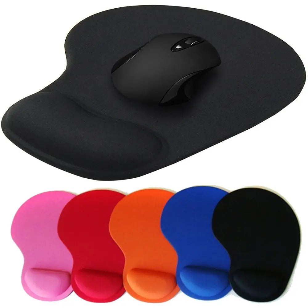 Multi-colour Ergonomic Wrist Rest Mouse Pad Cheap Comfortable Wrist Support Non Slip Mice Mat Mousepad For PC Laptop Computer