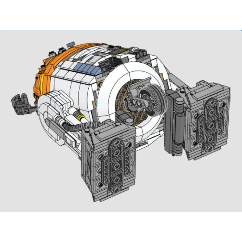 2025 New Intelligent 75416 Robot Model Building Block Set Creative Assembly Toy Christmas Birthday Gift For Boys Teens or Adults