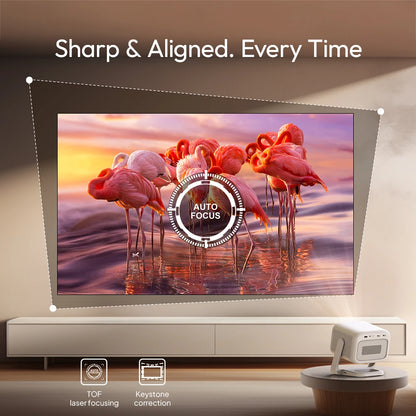 BYINTEK U90 Projector 4K Full HD1080P Cinema Android 11.0 WiFi Mini Portable 1080P Home Theater Video DLP Projector with Battery