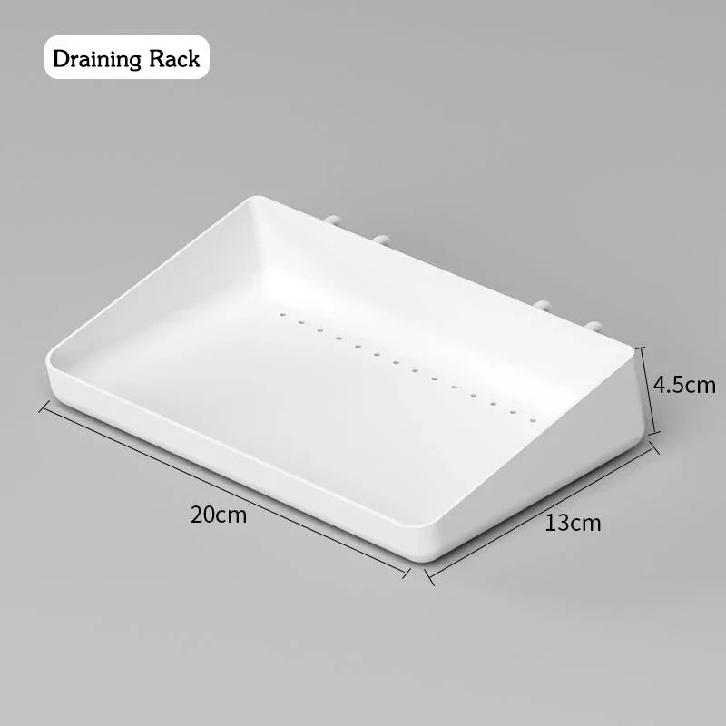 DIY Pegboard Accessories No Punching Kitchen Organization Shelf Storage Box Hooks Wall Organizer Crafts For Garage Room