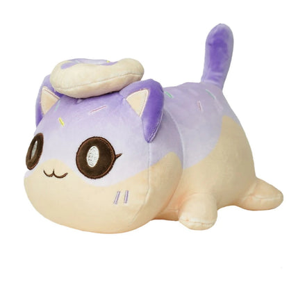 Plush Meemeows Food Cat Toy Cute Cola Fries Donut Shaped Stuffed Dolls Sleeping Pillow Christmas Gift Idea for Cat Lovers