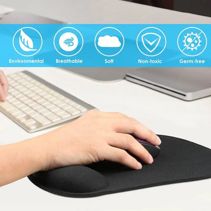 Multi-colour Ergonomic Wrist Rest Mouse Pad Cheap Comfortable Wrist Support Non Slip Mice Mat Mousepad For PC Laptop Computer