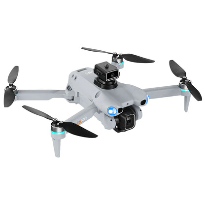 AE5Pro Aerial Drone Foldable Design Infrared Five-sided Obstacle Avoidance 4.3-inch Screen Control Optical Flow Positioning