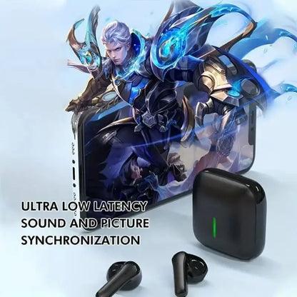 High-quality TWS gaming and esports low-latency JS59 wireless Bluetooth headphones with 5.3 ultra-fast pairing, high-definition