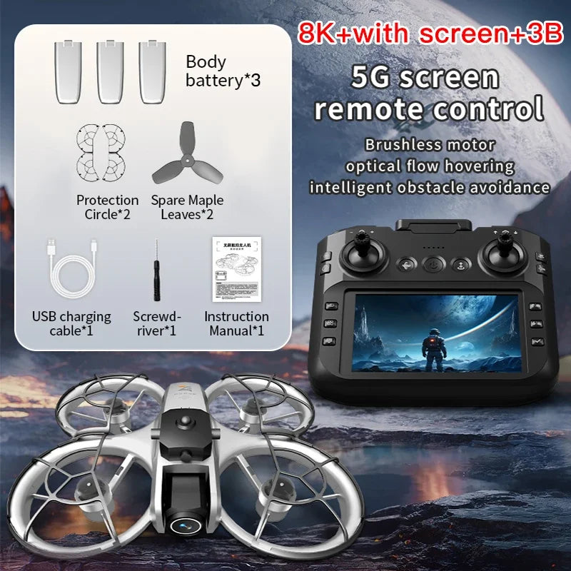 Original Z4 Drone 8K HD Camera 5G WiFi FPV Drone With Headless Mode Brushless Motor Long Battery Life For Aerial Photography