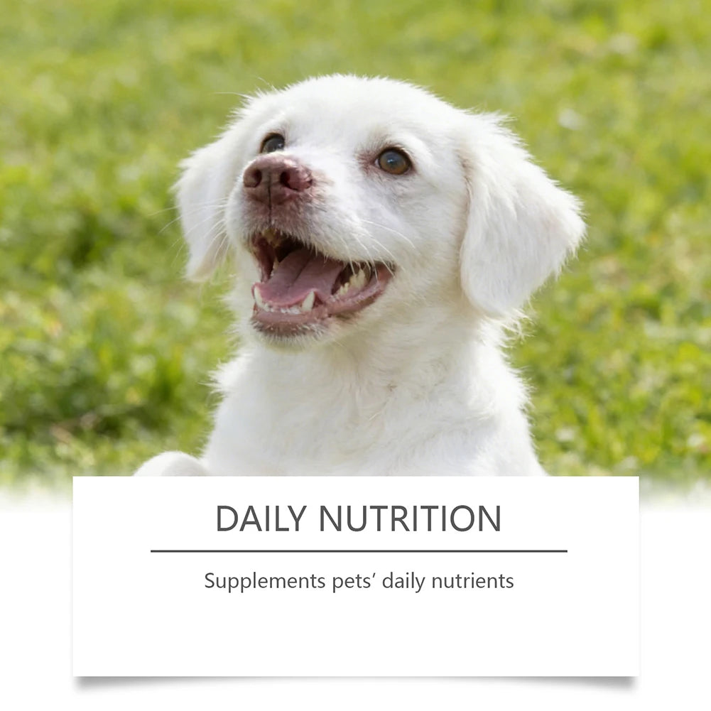 Dog Taurine Powder For Heart Health Supplement Gentle Formulas For Sensitive Stomachs. Caring Pet Parent