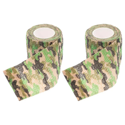 2pcs Bandaging Elastic Tape Non-woven Fabric Dog Bandage Self Adhesive Pet Wrap Dirt Prevention Outdoor Dog Walking Protection