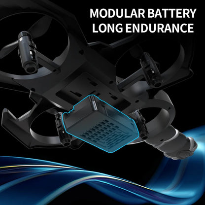 Hot New The Excalibur Remote Control Drone With Colorful Lights Gesture Sensor Fixed Wing Aircraft Follows Children Toy For Fun