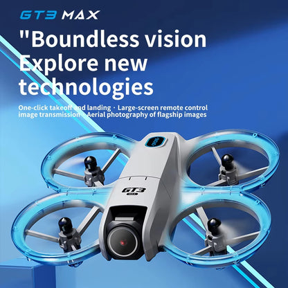 New GT3 MAX Drone 5G 8K GPS Professional HD Aerial Photography Dynamic Lighting Remote Control Aircraft Optical Flow Quadcopter