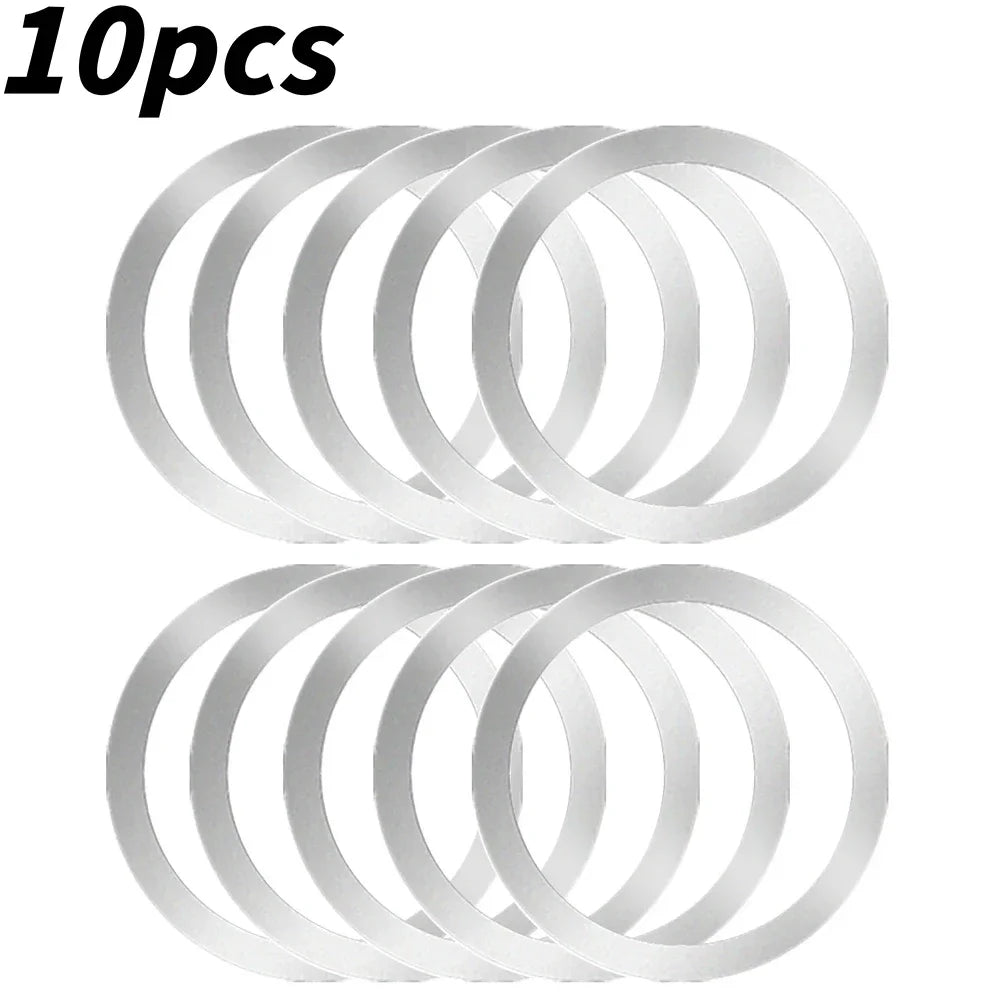 Universal Magnet Sticker Magnetic Adapter Ring Suitable for Magsafe IPhone 17 16 Wireless Charging Phone Round Metal Plate Ring