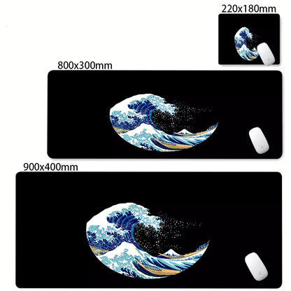 Large Gamer Mouse Mat Gaming XXL Mouse Pad Great Wave Gaming Mouse Pad Office Table Carpet Gaming Mats Computer Big Deskmat