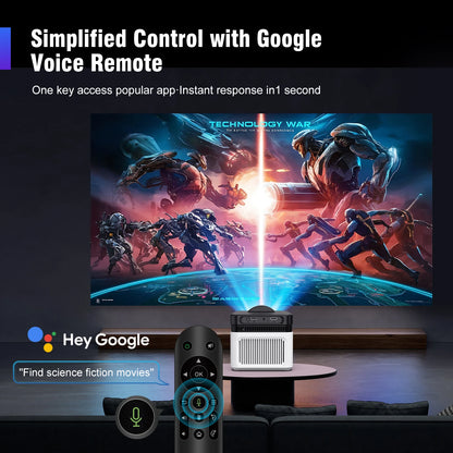 Magcubic Ultra Short Throw HY450 Projector With Auto Offset 1080P 8K Electronic Focus 900 ANSI WiFi6 BT5.4 Allwinner H726 Voice